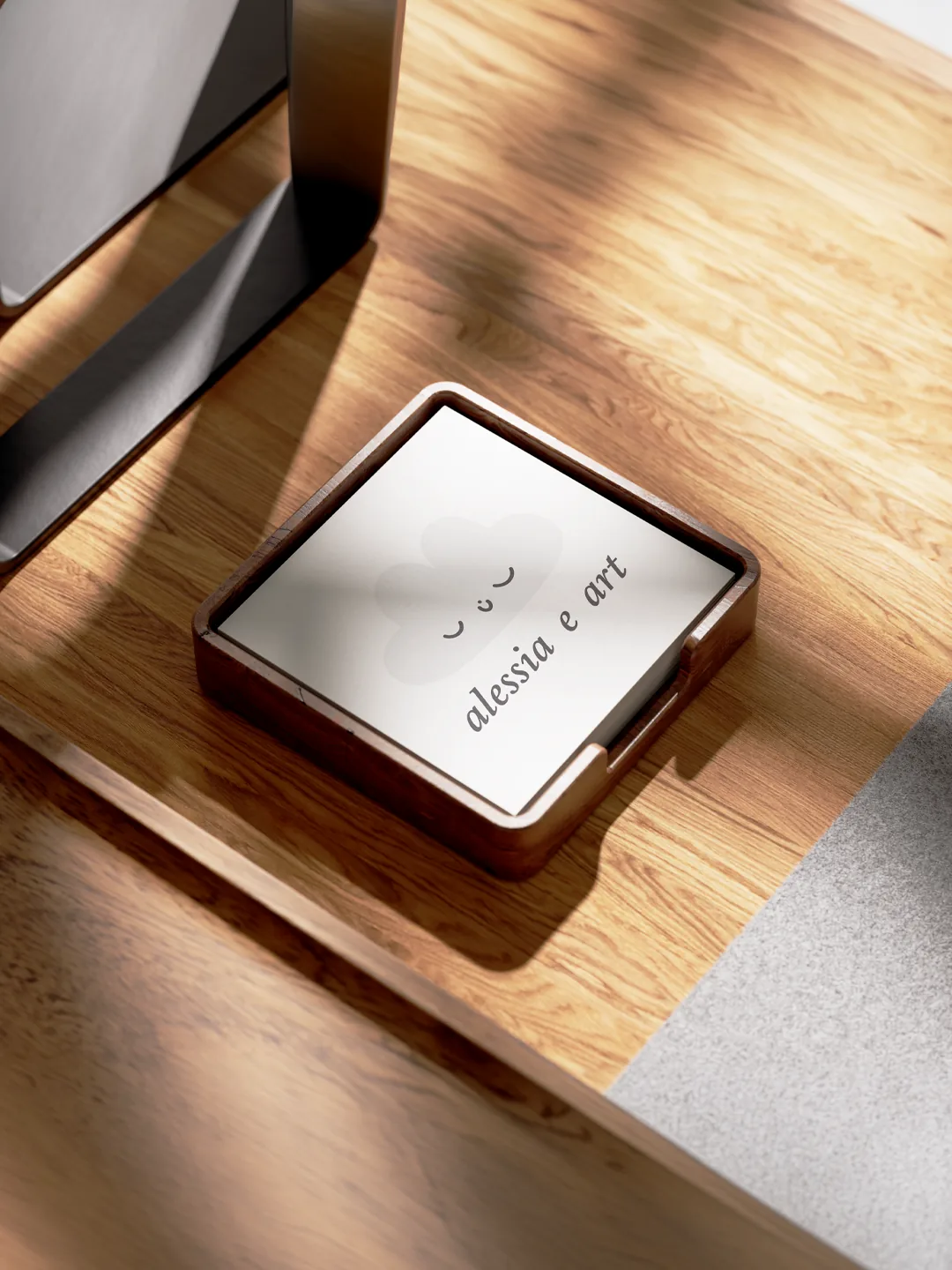 Branded stationery for Alessia E Art